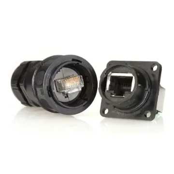 Amphenol Socapex RJF544 Series Male RJ45 Connector, Cable Mount, Cat5e 1 Port 8 -Way - RJF5446 product image