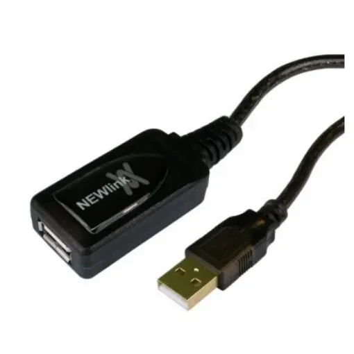 NewLink USB 2.0, Male USB A to Female USB A, 15m - USB2-REP15 product image