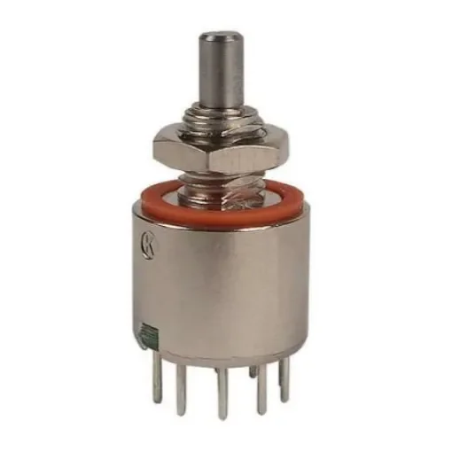 Elma MR50, 12 Position Rotary Selector Switch, 200 mA, PCB Pin - MR50-B11B-D117 product image