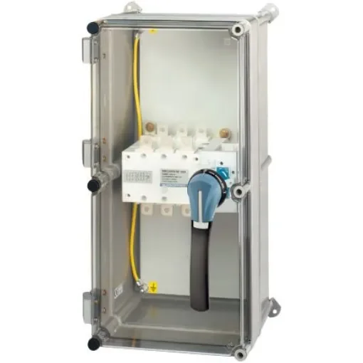 Socomec 3P Pole Non-Fused Switch Disconnector - 125A Maximum Current, IP55 - 42153016 product image