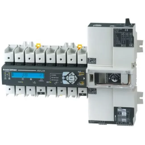 Socomec 4P Pole Non-Fused Switch Disconnector - 100A Maximum Current - 93644010 product image