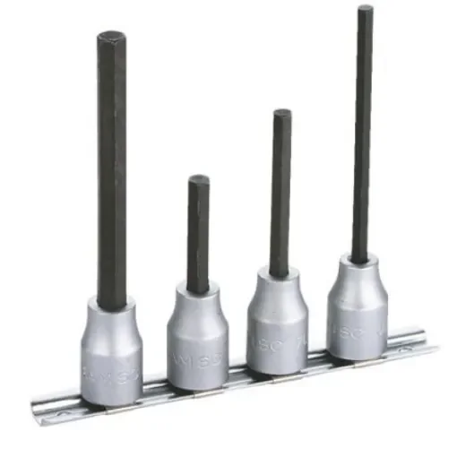 SAM 4-Piece 1/4 in Bit Socket Set, Hex Bit - SCL-J4R product image