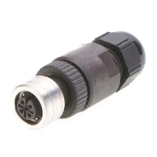 Brad from Molex Circular Connector, 5 Contacts, Cable Mount, M12 Connector, Socket, Female, IP69K, Ultra-Lock Series - 1200850014 product image