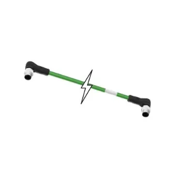 Brad from Molex 4 way M12 to M12 Sensor Actuator Cable, 2m - 1201080509 product image