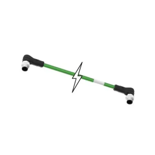 Brad from Molex 4 way M12 to M12 Sensor Actuator Cable, 2m - 1201080509 product image