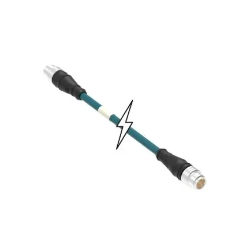 Brad from Molex 4 way M12 to M12 Sensor Actuator Cable, 5m - 1300480126 product image