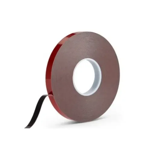 RS PRO Black Foam Tape, 12.0mm x 33.0m, 0.64mm Thick - 2243448 product image