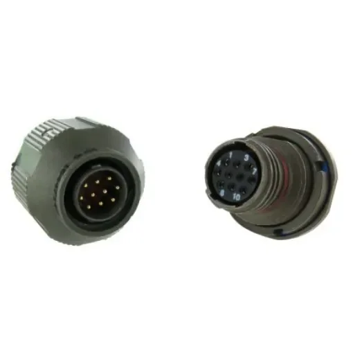 Amphenol Socapex, 2M801 20 Way Flange Mount MIL Spec Circular Connector Receptacle,Shell Size 13, Threaded - 2M80100902ZNU13220AA product image