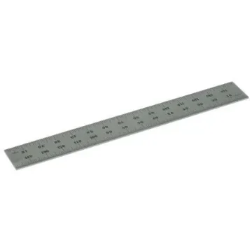 Starrett 150mm Steel Metric Ruler - DY465 product image
