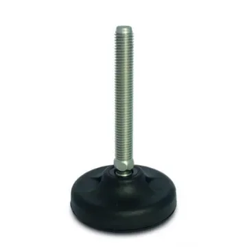 RS PRO M20 103mm Dia. Polyamide Adjustable Foot, 2500kg Static Load Capacity 30° Tilt Angle - 2245783 product image