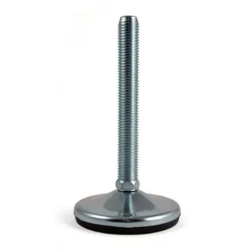 RS PRO M16 100mm Dia. Rubber Adjustable Foot, 1500kg Static Load Capacity 10° Tilt Angle - 2245804 product image