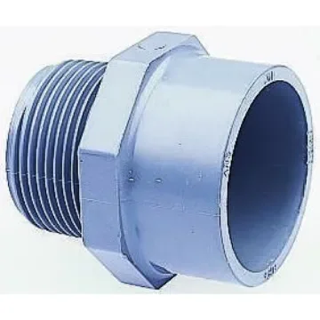 Georg Fischer Plastic Pipe Fitting, Straight Threaded Adapter, R 2in 2in - 729911711 product image