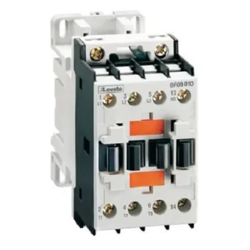 Lovato Contactor, 24 V dc Coil, 3-Pole, 18 A, 10 kW, 1NC - BF1801D024 product image