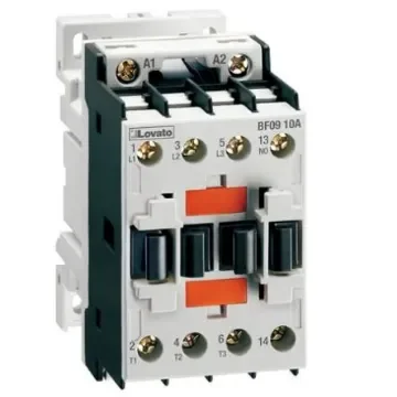 Lovato Contactor, 110 V ac Coil, 3-Pole, 25 A, 11 kW, 1NC - BF2501A110 product image