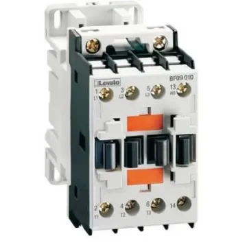 Lovato Contactor, 24 V dc Coil, 3-Pole, 25 A, 11 kW, 1NO - BF2510L024 product image