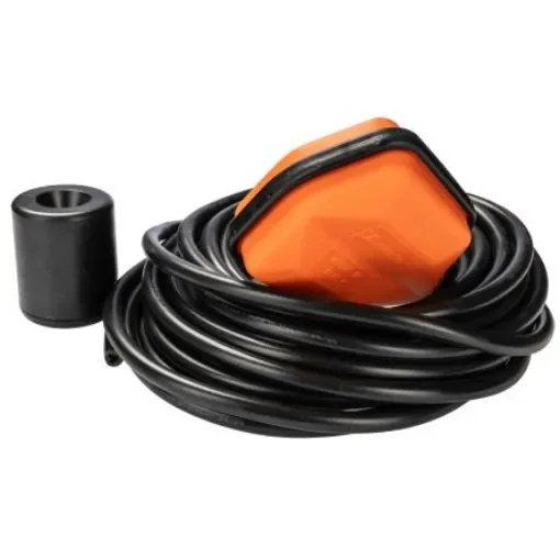 Lovato Polypropylene Float Switch, Float, 10m Cable, SPDT - LVFSP1W10 product image