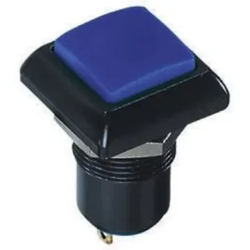 APEM Push Button Switch, Latching, Panel Mount, 12mm Cutout, SPST, 24V dc, IP67 - IPC1SAD1 product image