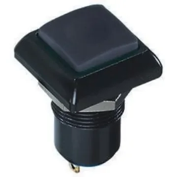 APEM Push Button Switch, Latching, Panel Mount, 12mm Cutout, SPST, 24V dc, IP67 - IPC1SAD2 product image