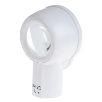 Coil Illuminated Magnifier, 7.1X x Magnification, 32mm Diameter - 6289/05 product image