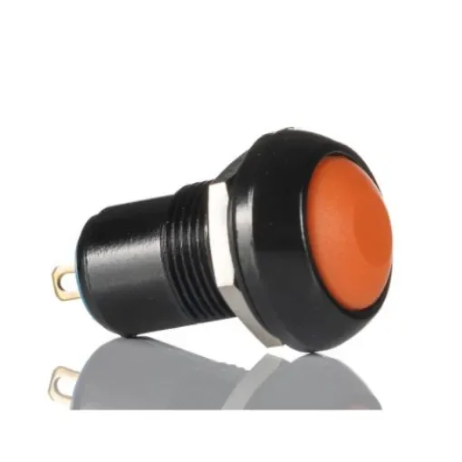 APEM Illuminated Push Button Switch, Latching, Panel Mount, 13.6mm Cutout, SPST, 28V dc, IP67 - IPR1SAD9 product image