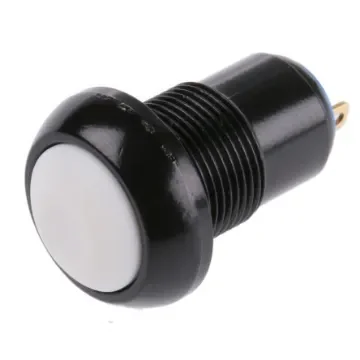 APEM Push Button Switch, Latching, Panel Mount, 13.6mm Cutout, SPST, 28V dc, IP67 - IPR1SAD7/1 product image