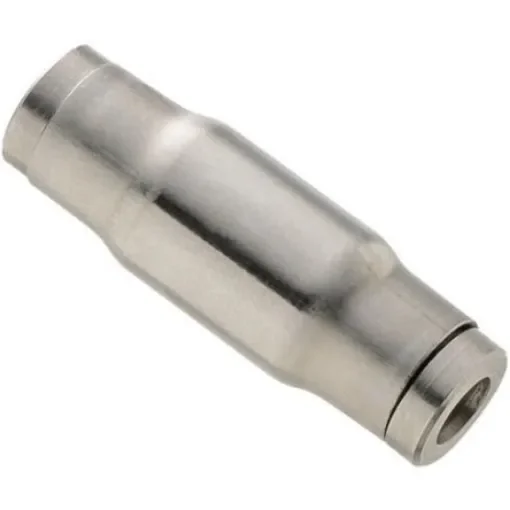 Legris LF3800 Series Straight Tube-to-Tube Adaptor, Push In 4 mm to Push In 4 mm, Tube-to-Tube Connection Style - 3806 04 00 product image