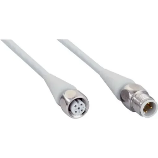 SICK Straight Female 4 way M12 to Straight Male 4 way M12 Sensor Actuator Cable, 2m - DSL-1204-G02MRN product image