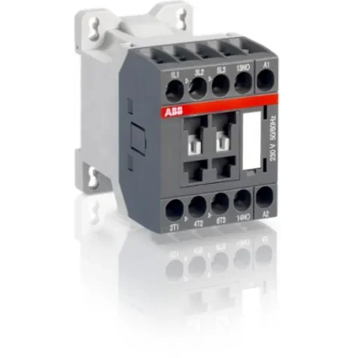 ABB AS16-30-01-20 A Line Contactor, 24 V Coil, 3-Pole, 24 A, 4 kW, 3NO - 1SBL121001R2001 AS16-30-01-20 product image