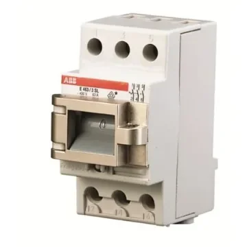 ABB 3P Pole DIN Rail Switch Disconnector - 63A Maximum Current, 5.4W Power Rating, IP20 - 2CCE160301R0131 E463/3SL product image