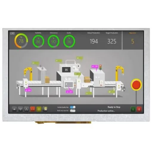 Midas MDT0500D2SH-HDMI TFT LCD Colour Display, 5in, 800 x 480pixels product image
