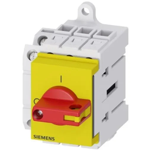 Siemens Switch Disconnector, 3 Pole, 25A Max Current, 25A Fuse Current - 3LD3130-1TK13 product image