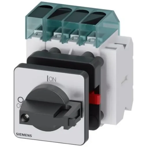 Siemens Switch Disconnector, 4 Pole, 25A Max Current, 25A Fuse Current - 3LD3150-1TL11 product image