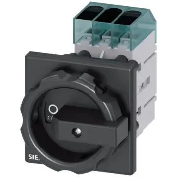 Siemens Switch Disconnector, 3 Pole, 25A Max Current, 25A Fuse Current - 3LD3154-0TK51 product image
