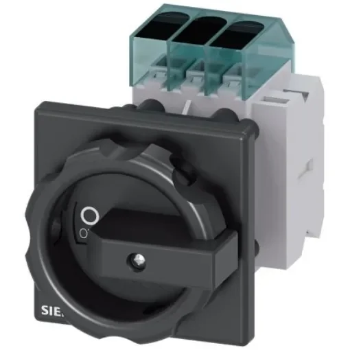 Siemens Switch Disconnector, 3 Pole, 25A Max Current, 25A Fuse Current - 3LD3154-1TK51 product image