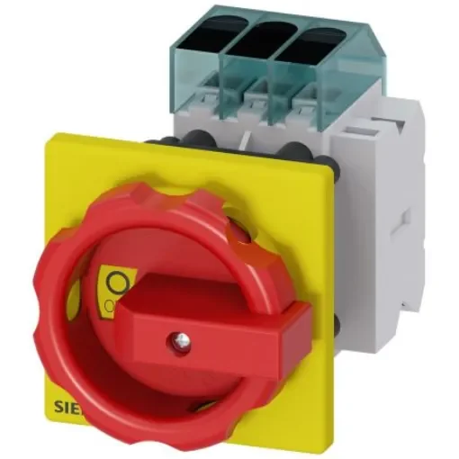 Siemens Switch Disconnector, 3 Pole, 25A Max Current, 25A Fuse Current - 3LD3154-1TK53 product image