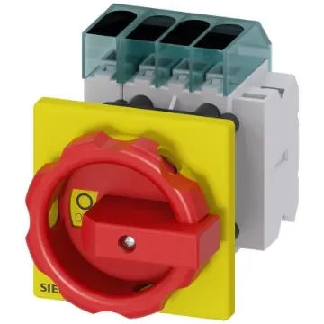 Siemens Switch Disconnector, 4 Pole, 25A Max Current, 25A Fuse Current - 3LD3154-1TL53 product image