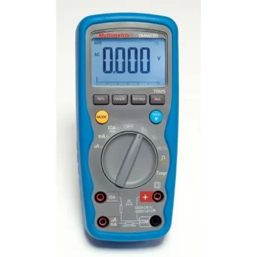 Chauvin Arnoux DMM230 Handheld Digital Multimeter, 10A ac Max, 10A dc Max - P06231412 product image