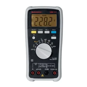 Chauvin Arnoux DMM141 Handheld Digital Multimeter, True RMS, 10A ac Max, 10A dc Max - P06231422Z product image