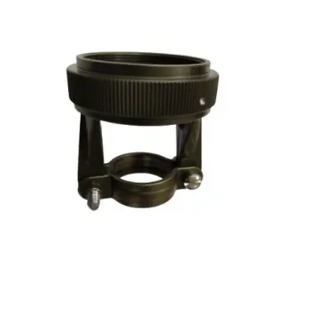 Amphenol Limited, M85049Size 17 Right Angle Circular Connector Backshell With Strain Relief, For Use With MIL-DTL-38999 - M85049/124S17W product image