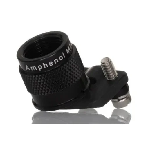 Amphenol Limited, M85049Size 9 Right Angle Circular Connector Backshell With Strain Relief, For Use With MIL-DTL-38999 - M85049/39-09A product image