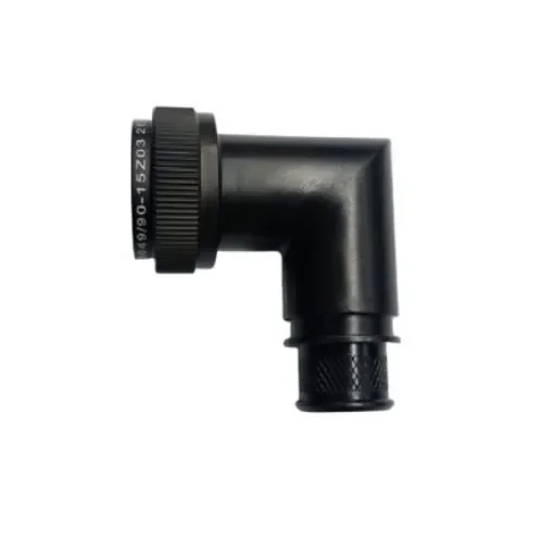 Amphenol Limited, M85049Size 25 Right Angle Circular Connector Backshell With Strain Relief, For Use With MIL-DTL-38999 - M85049/39-25A product image