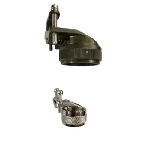 Amphenol Limited, M85049Size 23 Right Angle Circular Connector Backshell With Strain Relief, For Use With MIL-DTL-38999 - M85049/39S23W product image