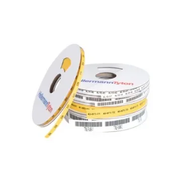 HellermannTyton Halogen Free Heat Shrink & Cold Shrink Sleeve, White 25.4mm Sleeve Dia. x 30m Length 2:1 Ratio, TLFX - 554-51700 TLFX254WH-PO-X-WH product image