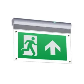 Knightsbridge LED Self-Test Exit Sign, 4 W, Maintained, Non Maintained - EMXST product image
