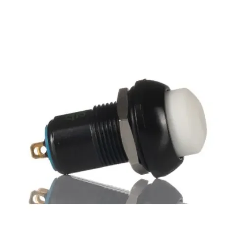 APEM Push Button Switch, Latching, Panel Mount, 12.9mm Cutout, 24V dc, IP67 - IPR1SAD7/1104 product image