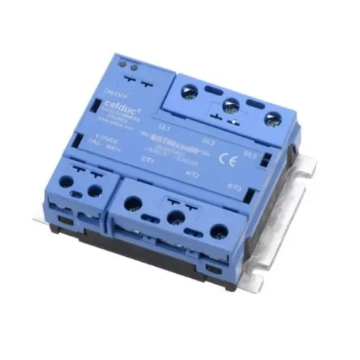 Celduc SGT 2G Series Solid State Relay, 75 A Load, Panel Mount, 640 V ac Load, 280V ac/dc Control - SGT8879200 product image