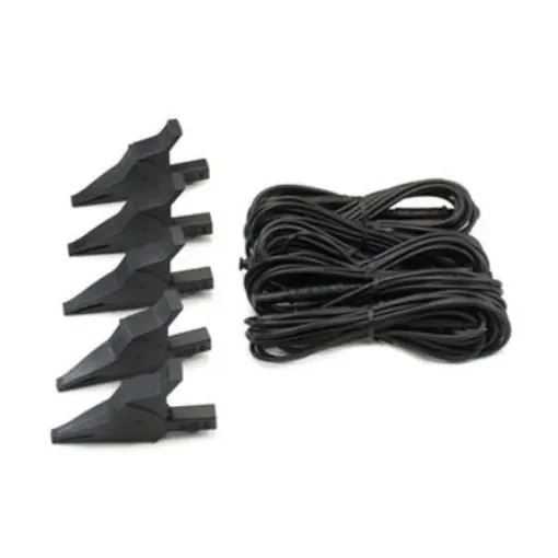 Chauvin Arnoux P01295483, Banana Leads, Coloured Rings, Crocodile Clips, CA 8220, CA 8331, CA 8333, CA 8336, CA 8436 product image