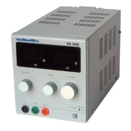 Chauvin Arnoux XA Series Bench Power Supply, 15V dc, 2.5A, 1-Output - XA1525 product image