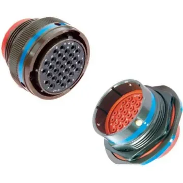 Amphenol IndiaSeries 2,  3 Way Cable Mount Connector Plug, Pin Contacts,Shell Size 8, Threaded, MIL-DTL-26482 - MS3476W8-33P product image