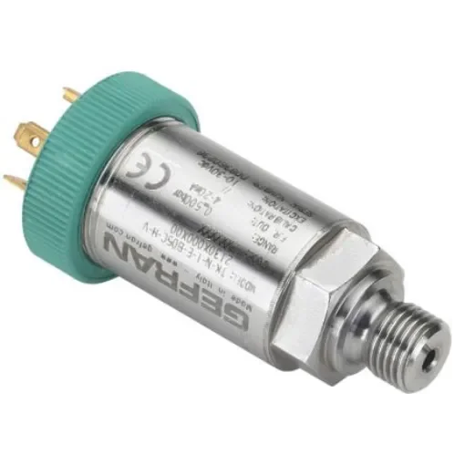 Gefran Pressure Sensor, 0bar Min, 350bar Max, Current, Voltage Output, Relative Reading - TK-N-1-E-B35D-M-V 2130X000X00 product image